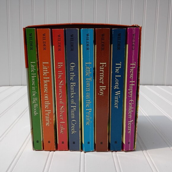 Little House on the Prairie Complete Box Set Vols 1-8 Laura Ingalls Wilder Books - Picture 1 of 16